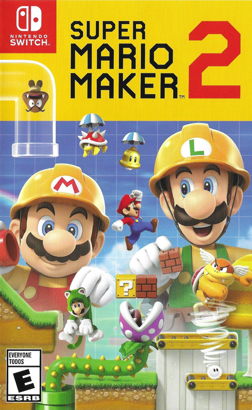 Super Mario Maker 2 Limited Edition box art for Nintendo Switch